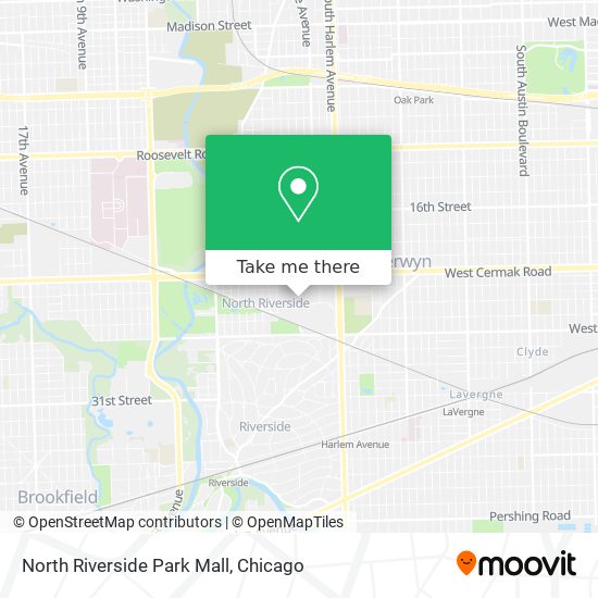 North Riverside Park Mall map
