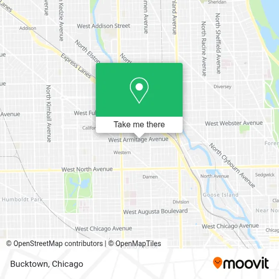 Bucktown map