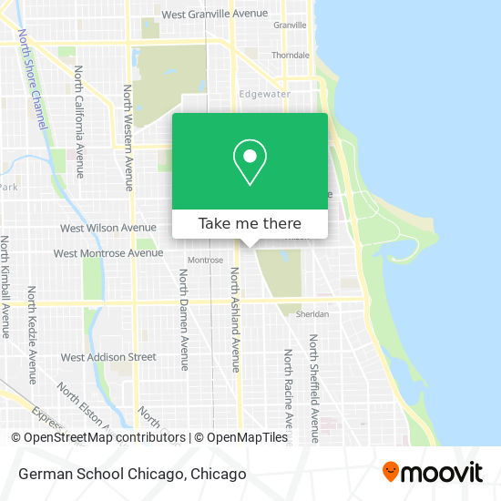 Mapa de German School Chicago