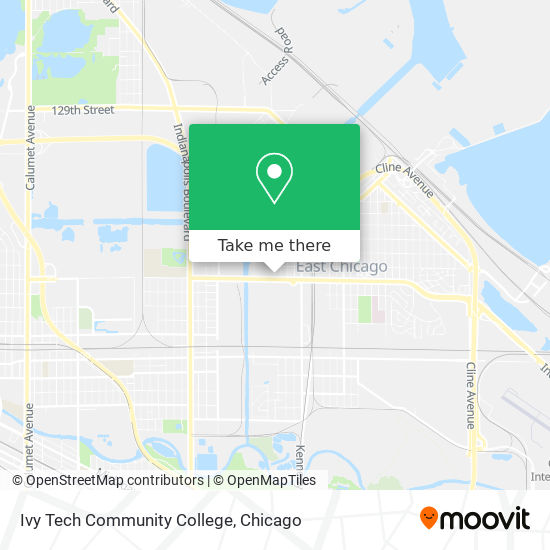 Ivy Tech Community College map