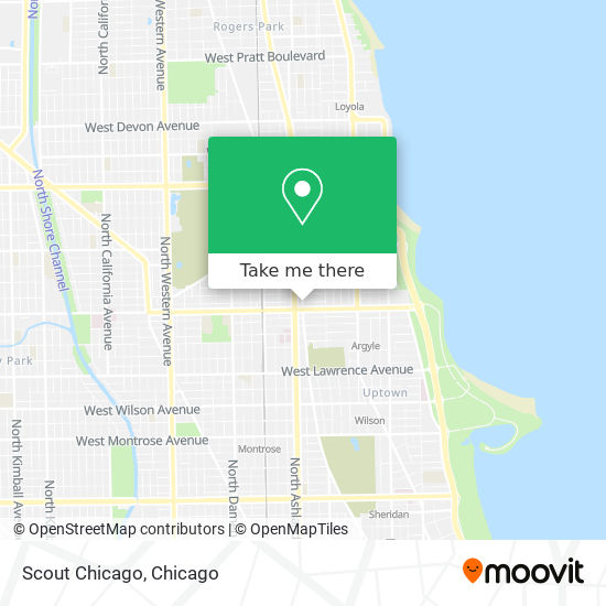 Mapa de Scout Chicago