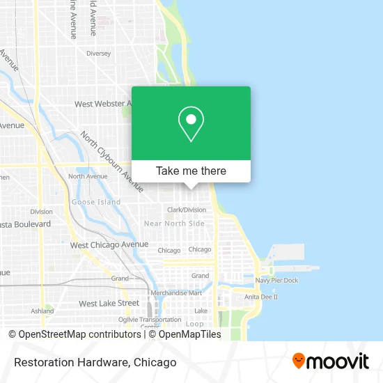 Restoration Hardware map