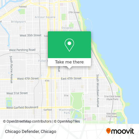 Mapa de Chicago Defender
