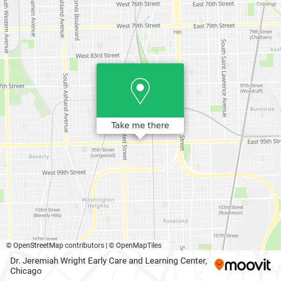 Dr. Jeremiah Wright Early Care and Learning Center map