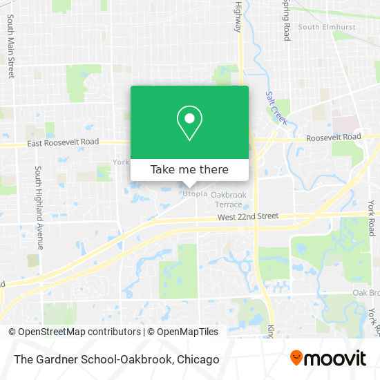 The Gardner School-Oakbrook map