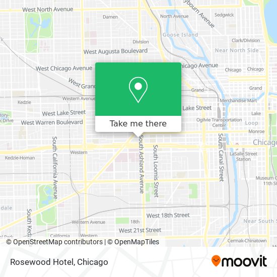 Rosewood Hotel map