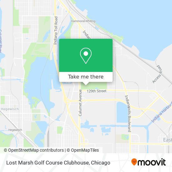 Lost Marsh Golf Course Clubhouse map