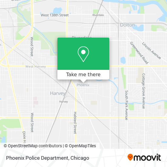 Mapa de Phoenix Police Department