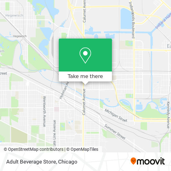 Adult Beverage Store map