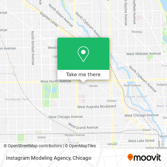 Mapa de Instagram Modeling Agency