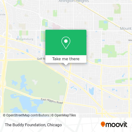 The Buddy Foundation map