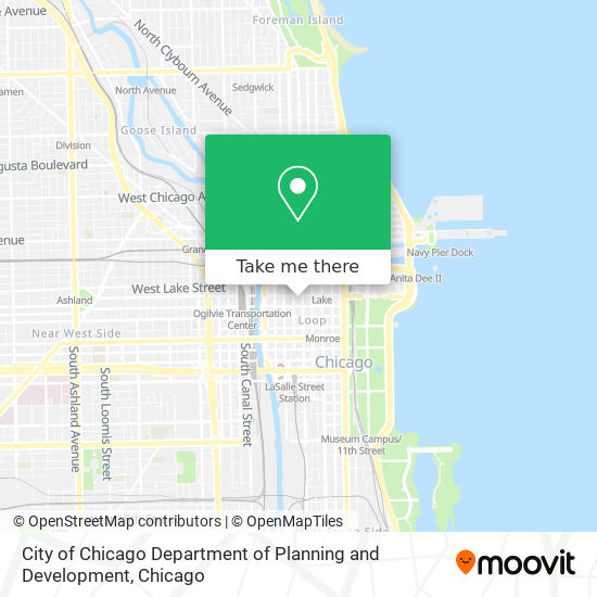 City of Chicago Department of Planning and Development map