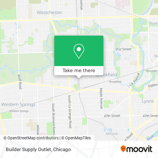 Mapa de Builder Supply Outlet