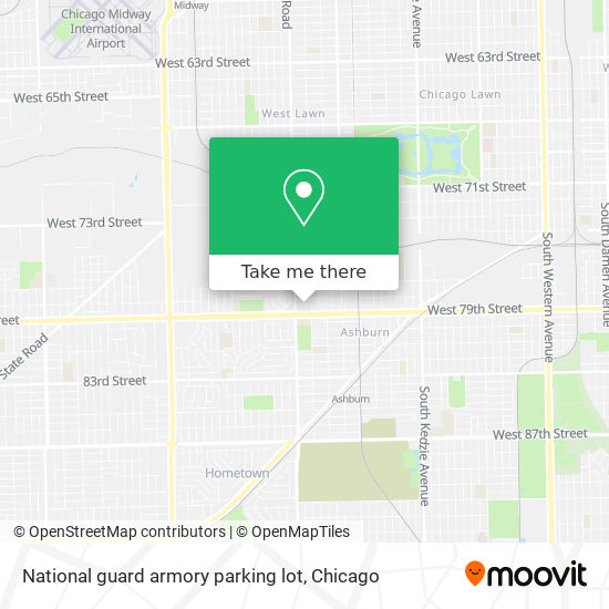 National guard armory parking lot map