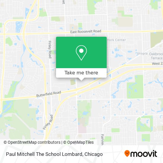 Paul Mitchell The School Lombard map