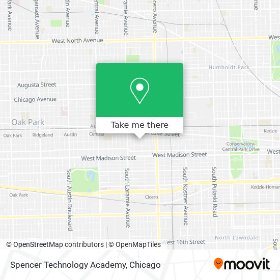 Mapa de Spencer Technology Academy