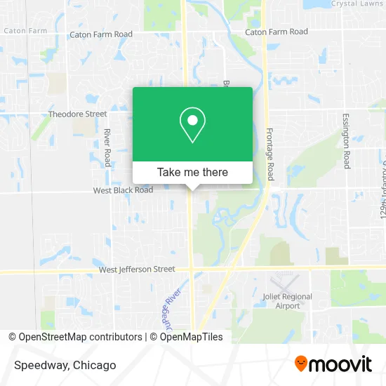 Speedway map