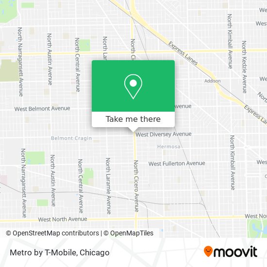 Metro by T-Mobile map