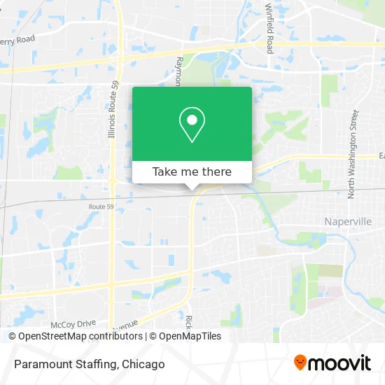 Paramount Staffing map