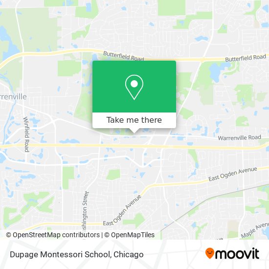 Mapa de Dupage Montessori School
