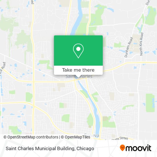 Saint Charles Municipal Building map