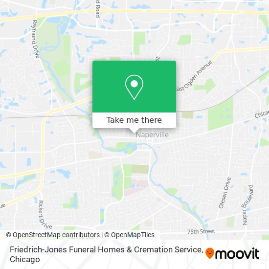 Friedrich-Jones Funeral Homes & Cremation Service map