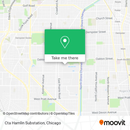 Mapa de Cta Hamlin Substation
