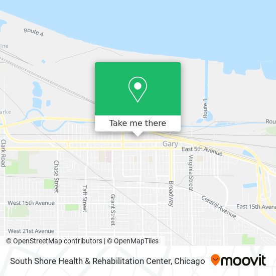 South Shore Health & Rehabilitation Center map