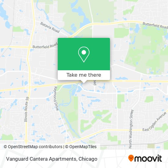 Vanguard Cantera Apartments map