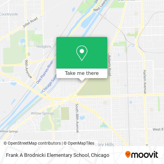 Frank A Brodnicki Elementary School map