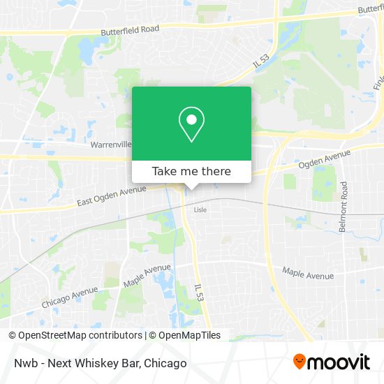 Mapa de Nwb - Next Whiskey Bar