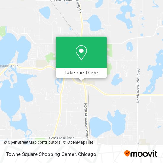 Towne Square Shopping Center map