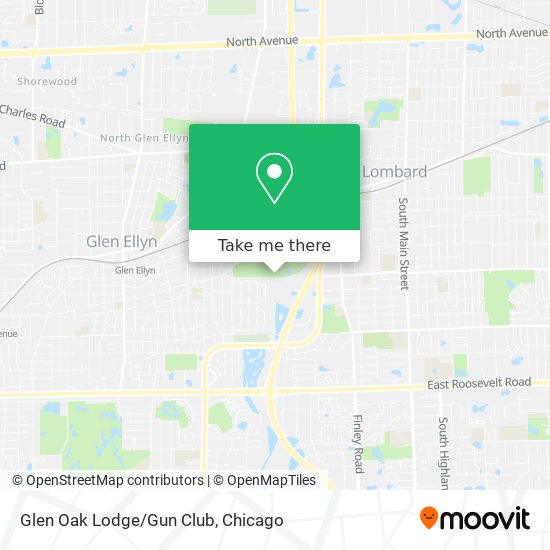 Glen Oak Lodge/Gun Club map