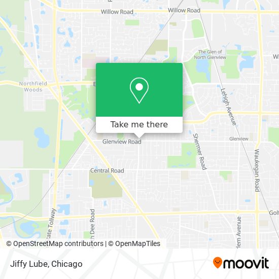 Jiffy Lube map