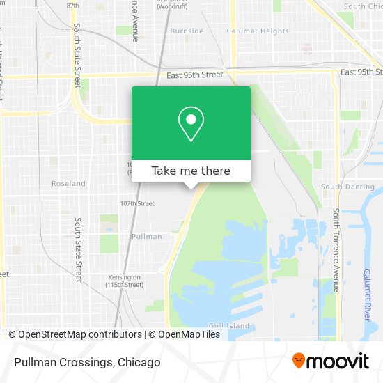 Pullman Crossings map