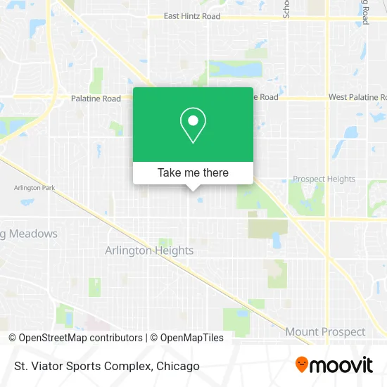 St. Viator Sports Complex map