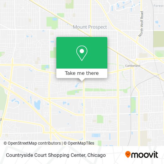 Countryside Court Shopping Center map