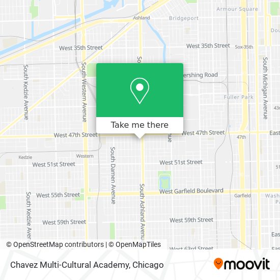 Chavez Multi-Cultural Academy map