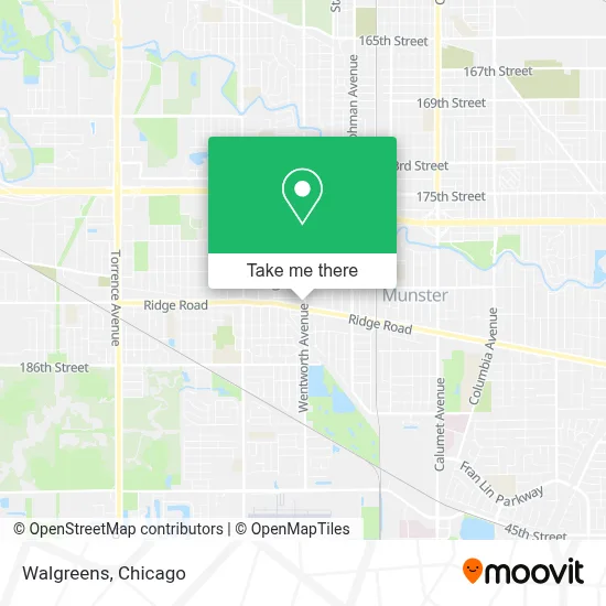 Walgreens map