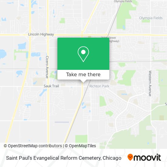 Saint Paul's Evangelical Reform Cemetery map