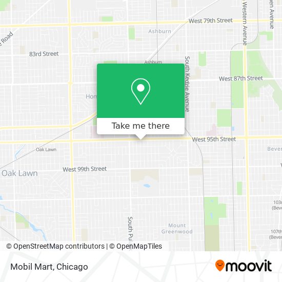 Mobil Mart map