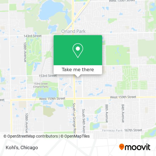 Kohl's map