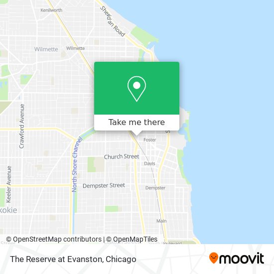 The Reserve at Evanston map