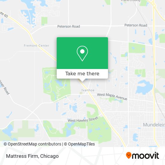 Mapa de Mattress Firm