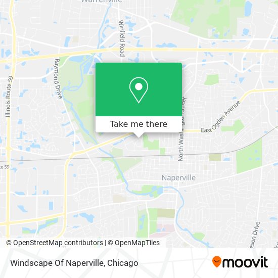 Windscape Of Naperville map