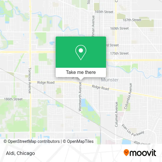 Aldi map