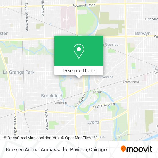 Mapa de Braksen Animal Ambassador Pavilion