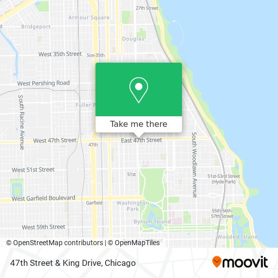 47th Street & King Drive map