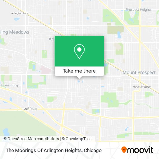 Mapa de The Moorings Of Arlington Heights