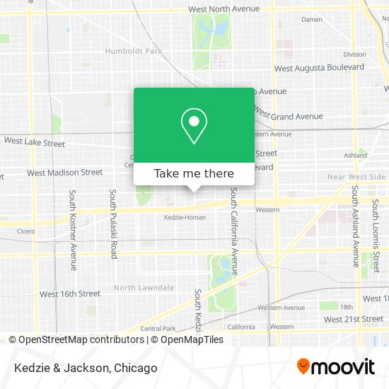 Mapa de Kedzie & Jackson